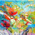 Miniatyrbillede 2 af 2: Ubrudt hjerte MultiColor 70x100 cm