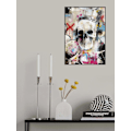 Miniatyrbild 1 av 2: Skull MultiColor 21x30 cm