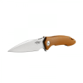 Miniatyrbilde 2 av 5: Ganzo - FH51 - Folding Ballbearing knife in D2 Brown brun