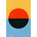 Miniatyrbillede 1 af 2: Minimal Shapes Serie 8 MultiColor 30x40 cm