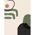Miniatyrbild 1 av 2: Abstract Composition 7 MultiColor 21x30 cm