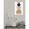 Miniatyrbild 2 av 2: Loving Shapes MultiColor 70x100 cm