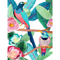 Miniatyrbild 1 av 2: Birds Of Spring MultiColor 50x70 cm