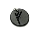Pikkukuva 1 / 3: Handmade pendant with nordic rune made of swedish leather