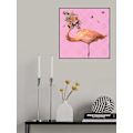 Miniatyrbild 2 av 2: Spring Flower Bonnet On Flamingo MultiColor 30x40 cm