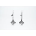 Miniatyrbilde 2 av 2: Kolser - Decorative hooks for hanging - Eagles 2-pack Grey