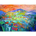 Miniatyrbild 2 av 3: Df1706enchantedmountain MultiColor 21x30 cm