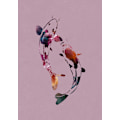 Miniatyrbillede 1 af 2: Koi Fish Abstract MultiColor 70x100 cm