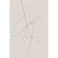 Miniatyrbillede 3 af 3: Brun Abstrakt MultiColor 70x100 cm