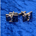 Miniatyrbillede 2 af 3: eksklusive ærmeknapper Anthracite