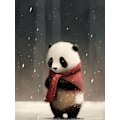 Miniatyrbild 1 av 2: Panda 1 MultiColor 70x100 cm