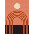 Miniatyrbild 2 av 2: Geo Shapes Fall 21 Arc MultiColor 30x40 cm