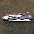 Miniatyrbillede 5 af 5: Enlan L04 pakkawood handtag jaktkniv EDC fickkniv kniv L04