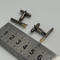 Miniatyrbillede 3 af 3: eksklusive ærmeknapper Anthracite
