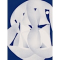 Miniatyrbillede 2 af 2: Paper Sculpture Abstract MultiColor 30x40 cm