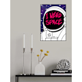 Miniatyrbillede 1 af 2: I Need Spece MultiColor 30x40 cm