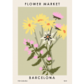 Pikkukuva 1 / 2: Kukkatori Barcelonassa MultiColor 50x70 cm