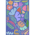Pikkukuva 1 / 2: Floral Shapes Colors And Shapes Ii MultiColor 50x70 cm