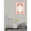 Miniatyrbillede 2 af 2: Mid Century In Pink MultiColor 50x70 cm
