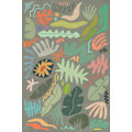 Miniatyrbillede 1 af 2: Botanical Colors And Shapes Ii MultiColor 50x70 cm
