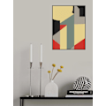Miniatyrbild 1 av 2: Retro Color Geometrical Design MultiColor 70x100 cm