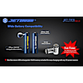 Pikkukuva 5 / 6: NITEYE by JETBeam - TH15 - Tactical flashlight 1300 Lumens Black