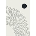Pikkukuva 1 / 2: Boho Lines Series 5 MultiColor 50x70 cm