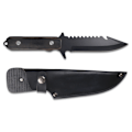 Miniatyrbillede 5 af 5: Knife - hunting knife 26,8cm Black