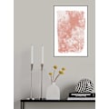 Miniatyrbillede 2 af 2: Pink Tree Foliage Silhouette MultiColor 30x40 cm