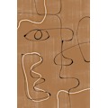 Miniatyrbild 2 av 2: Abstract Face No3. MultiColor 70x100 cm