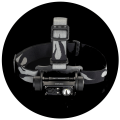 Miniatyrbilde 1 av 4: NITEYE by JETBeam - HR30 - 950 lumen headlamp incl all needed Black