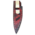 Pikkukuva 3 / 4: handmade knife sheet for 3 pcs throwing knives model apache from acejet Brown