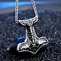 Miniatyrbillede 2 af 5: Pendant - Nordic Mythology - Thors Hammer