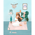 Pikkukuva 2 / 2: Yoga Time MultiColor 50x70 cm