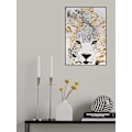 Miniatyrbillede 2 af 2: Grunge Jaguar Guld MultiColor 30x40 cm