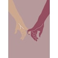 Miniatyrbild 2 av 2: Holding Hands MultiColor 30x40 cm