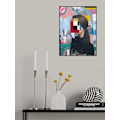 Miniatyrbild 1 av 2: Girl 1 MultiColor 21x30 cm