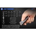 Miniatyrbillede 5 af 5: NITEYE by JETBeam - E20R - EDC flashlight full kit Black