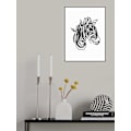 Miniatyrbild 2 av 2: The Zebra MultiColor 70x100 cm