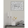 Miniatyrbild 2 av 2: Leopard Rosette Camouflage MultiColor 50x70 cm