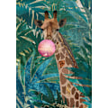 Miniatyrbild 1 av 2: Bubblegum Giraffe In The Jungle MultiColor 21x30 cm