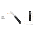 Miniatyrbillede 2 af 2: Ruike LD11-B Multitool / folding knife Black