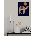 Miniatyrbild 2 av 2: Camel And Moon Erum Khalili.png MultiColor 21x30 cm