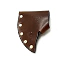 Pikkukuva 3 / 3: JJ Custom Works - Sheath handmade in Sweden - frontier hawk 90FH Brown