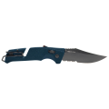 Miniatyrbilde 1 av 7: SOG - 11-12-10-41 - Trident AT - Folding knife - Blue Serrated Blue