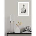 Miniatyrbild 2 av 2: Brain Bloom MultiColor 30x40 cm