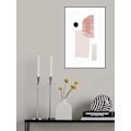 Miniatyrbillede 2 af 2: Abstract Composition No 1 MultiColor 50x70 cm