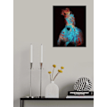 Miniatyrbild 2 av 2: Running Bashful Horse MultiColor 21x30 cm