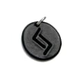 Pikkukuva 3 / 4: Handmade pendant with nordic rune made of swedish leather