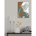 Miniatyrbillede 2 af 2: Monstera Cut Out 03 MultiColor 30x40 cm